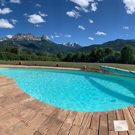 L'Escale En Ubaye Bed and Breakfast Saint-Pons  Buitenkant foto