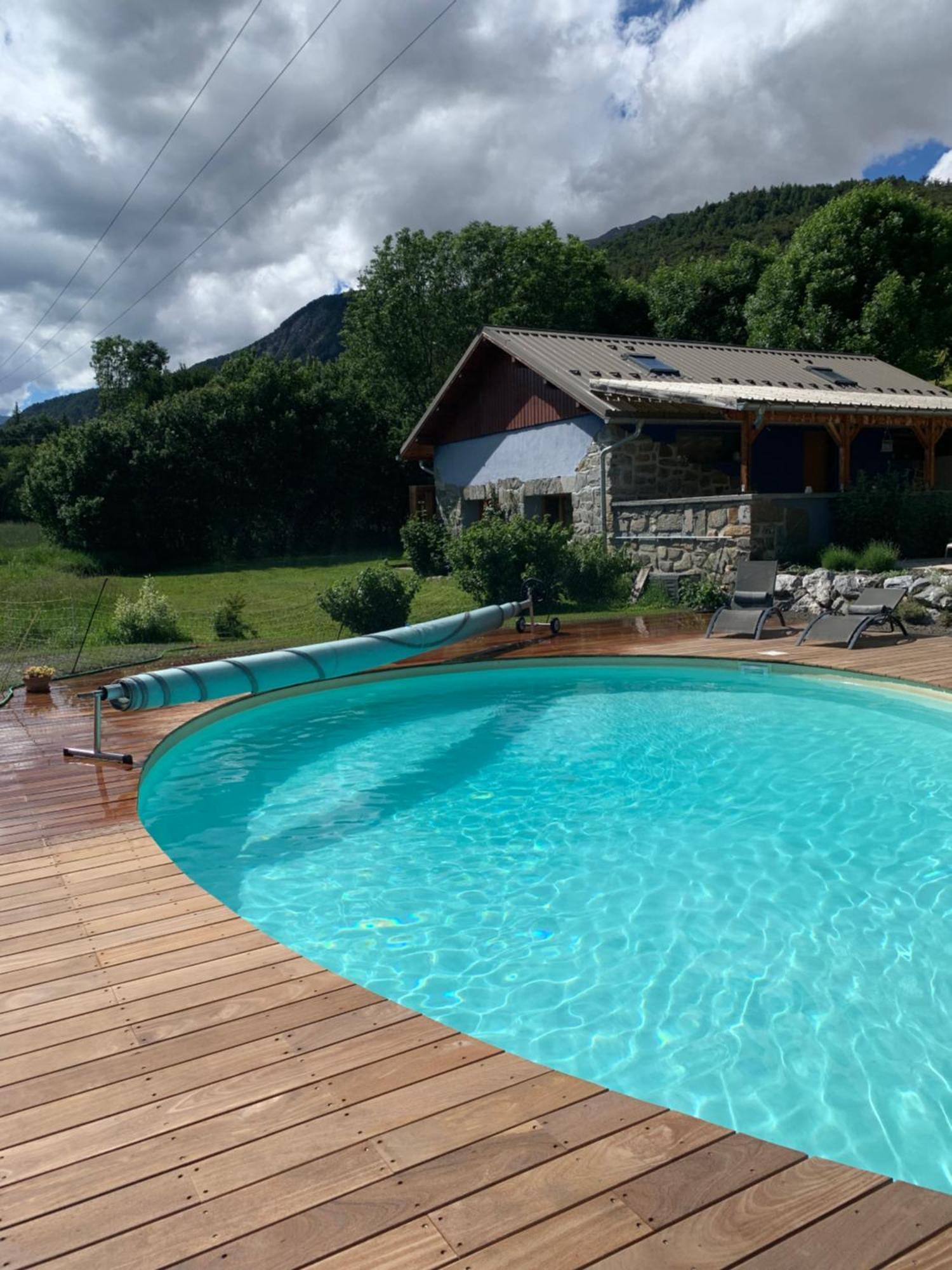 L'Escale En Ubaye Bed and Breakfast Saint-Pons  Buitenkant foto