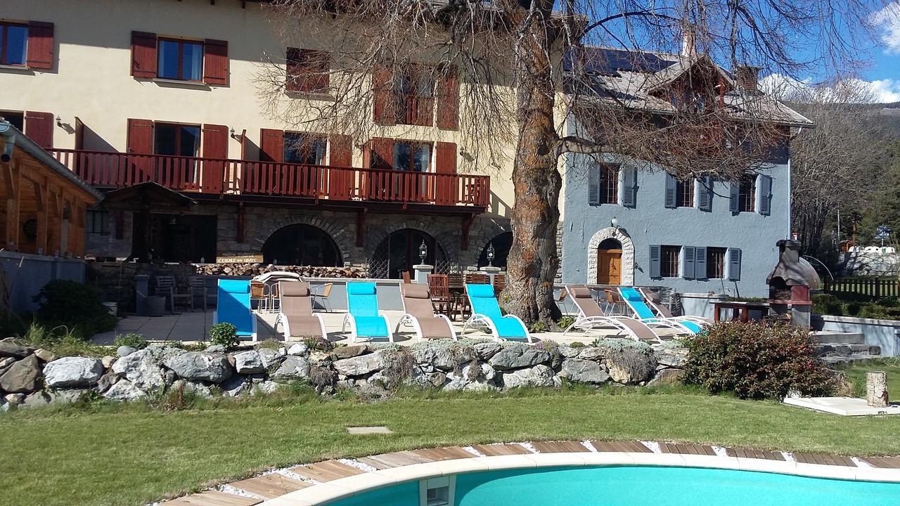 L'Escale En Ubaye Bed and Breakfast Saint-Pons  Buitenkant foto